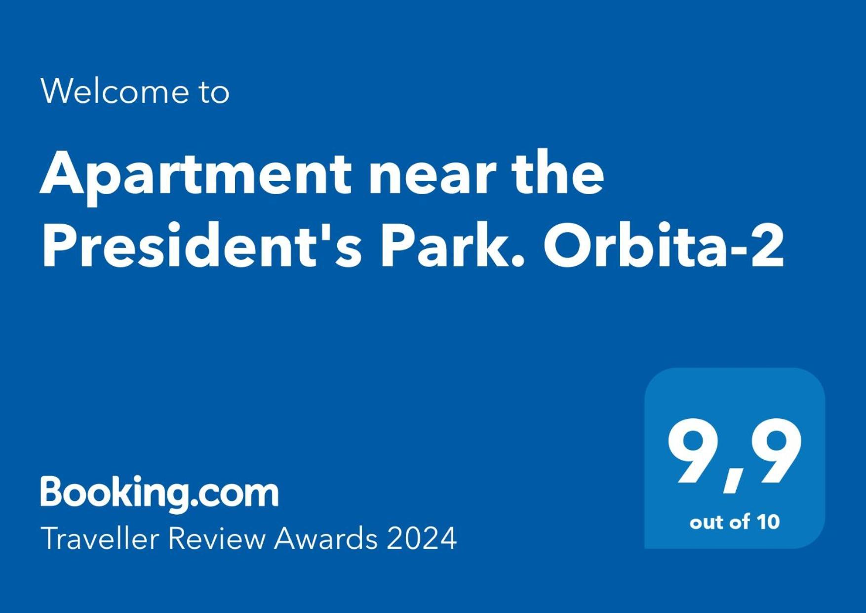 Apartment Near The President'S Park. Orbita-2 Almaty Esterno foto